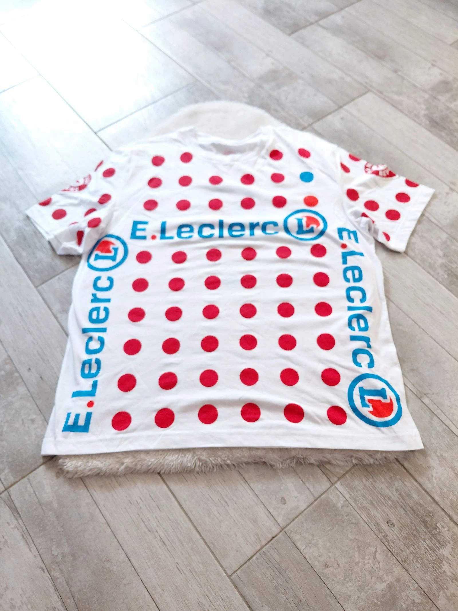 T-shirt manches courtes E.Leclerc tour de france